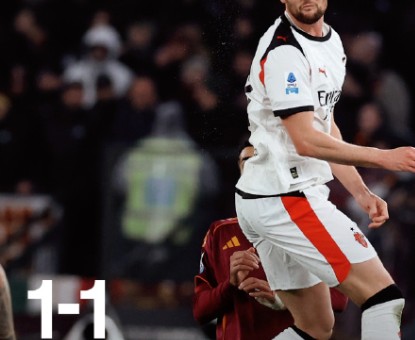 开云体育下载-意甲罗马1比1AC米兰，德温特建功见关键性，魔笛助攻宝刀仍未老