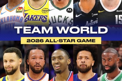 kaiyun-身高差！全明星首发中美国队最高的布朗 和世界队最矮的SGA一样高